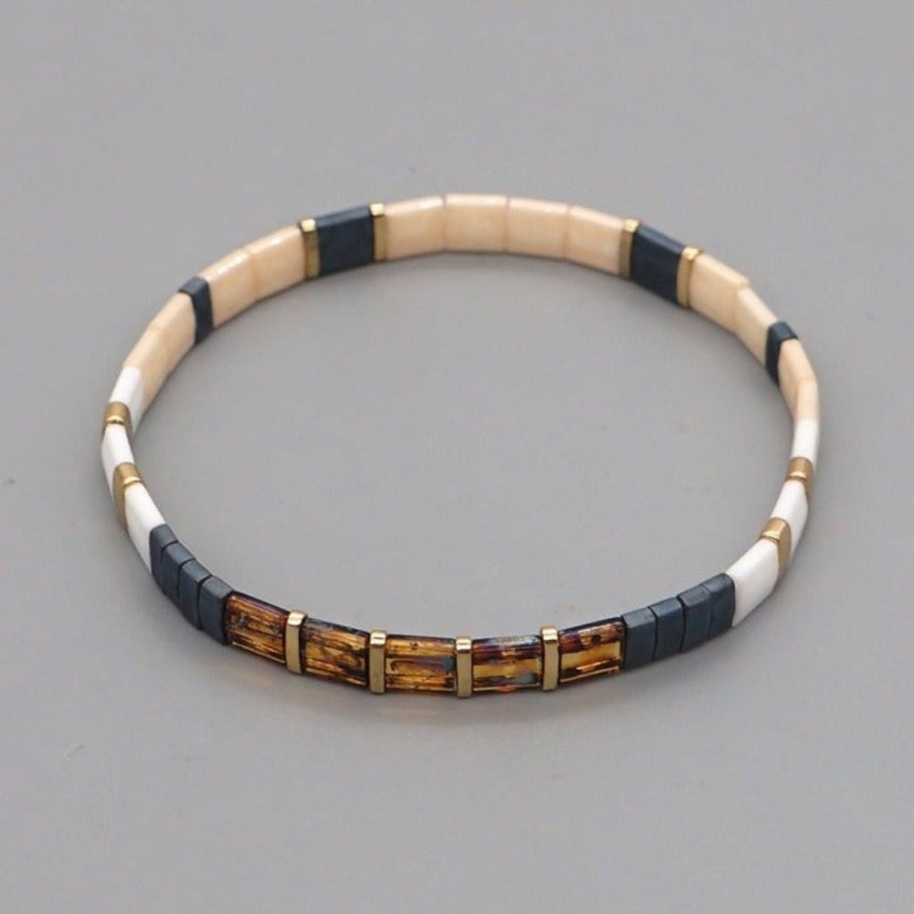 Miyuki Tila Bead Bracelet